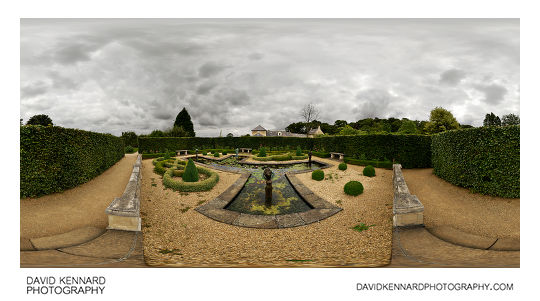 Formal Pond and Knot Garden, Barnsdale Gardens