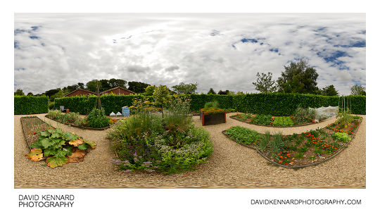 Elizabethan Vegetable Garden, Barnsdale Gardens